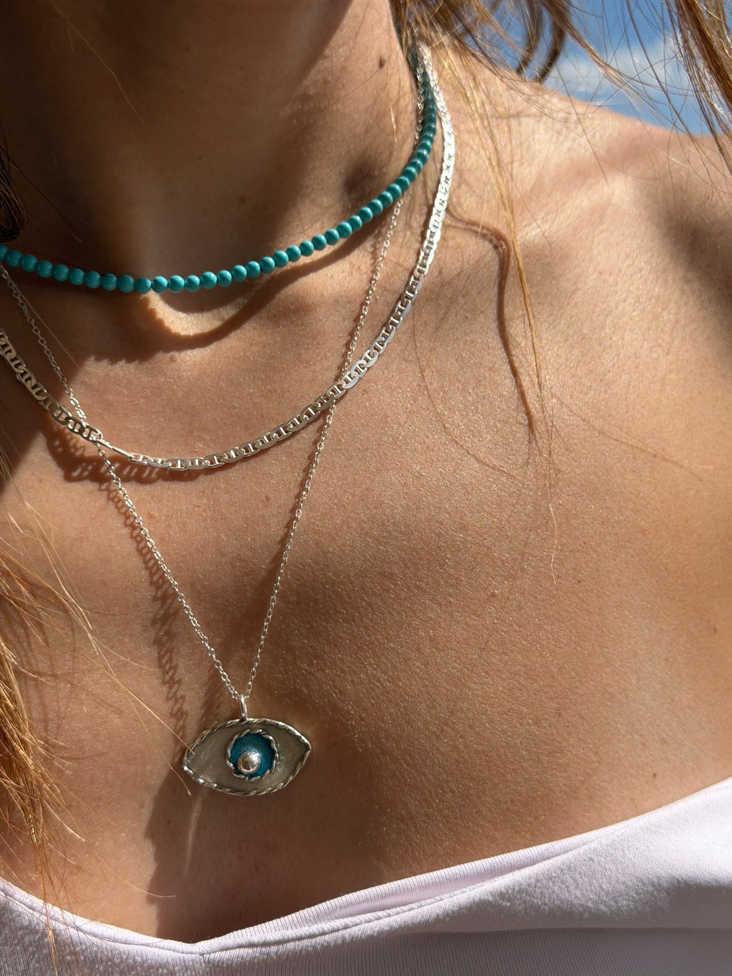 Cyclades Beaded necklace