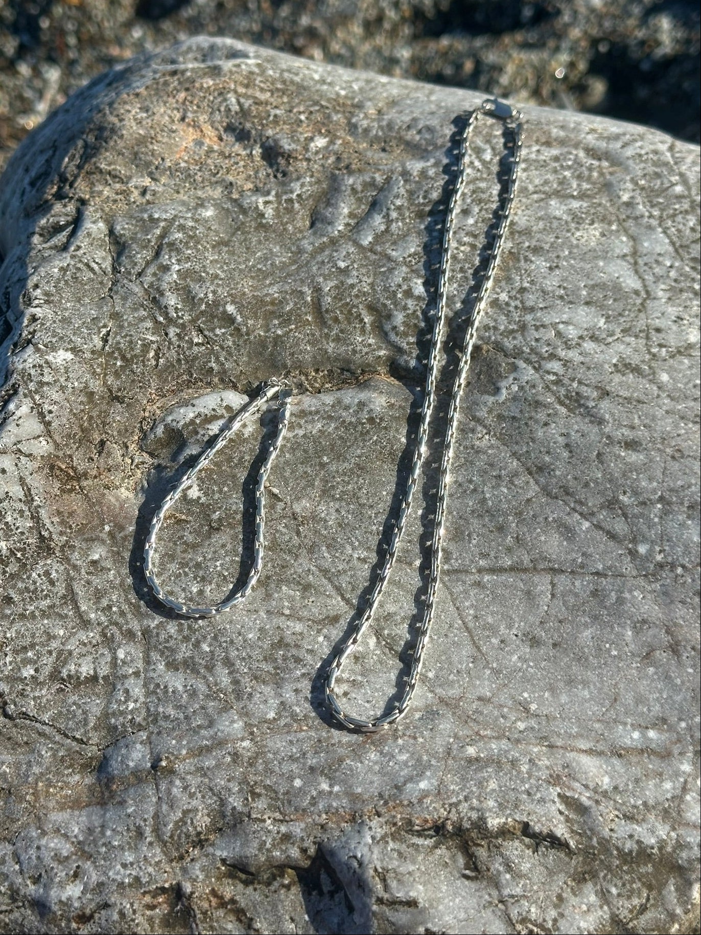 Round weave chain