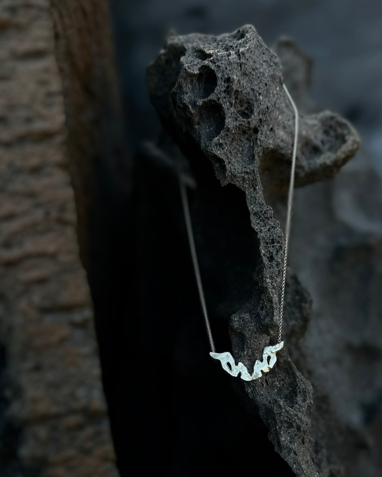 Lava Pendant Necklace