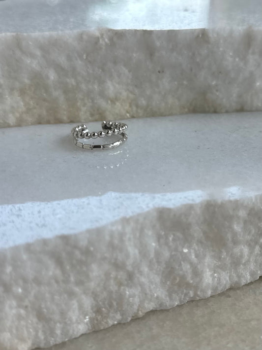 Double Sculpt Ear Cuff