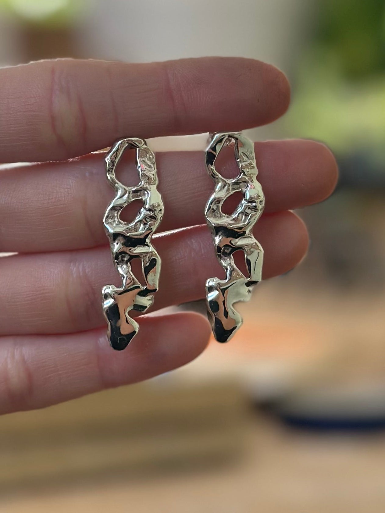 Lava Drop Earrings