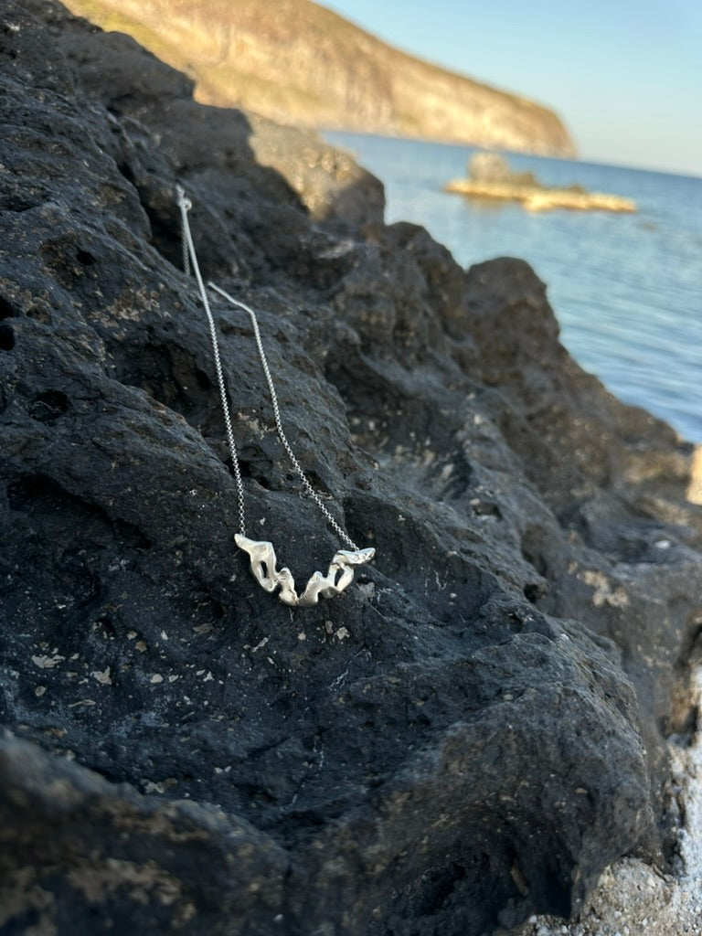 Lava Pendant Necklace