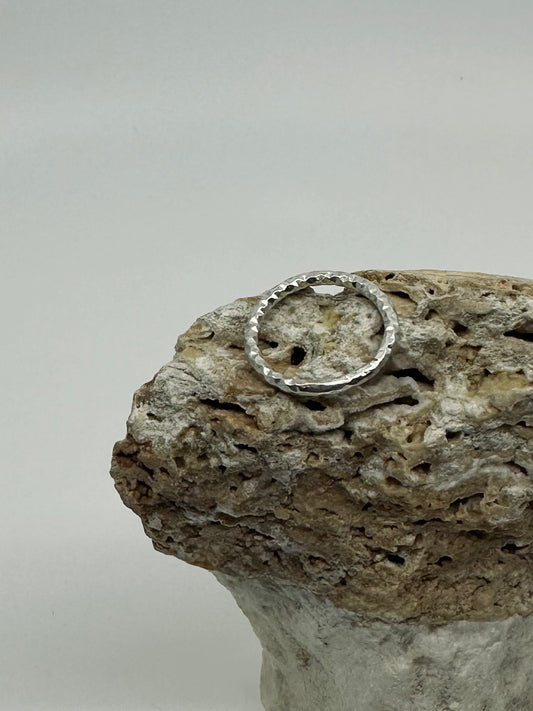Sculpted Silver Ring