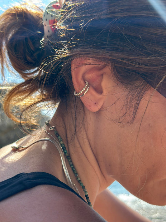 Double Sculpt Ear Cuff