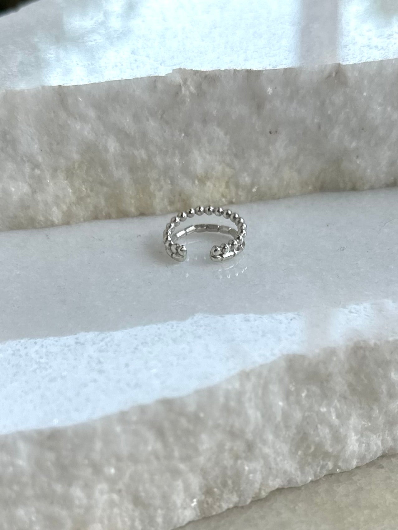 Double Sculpt Ear Cuff