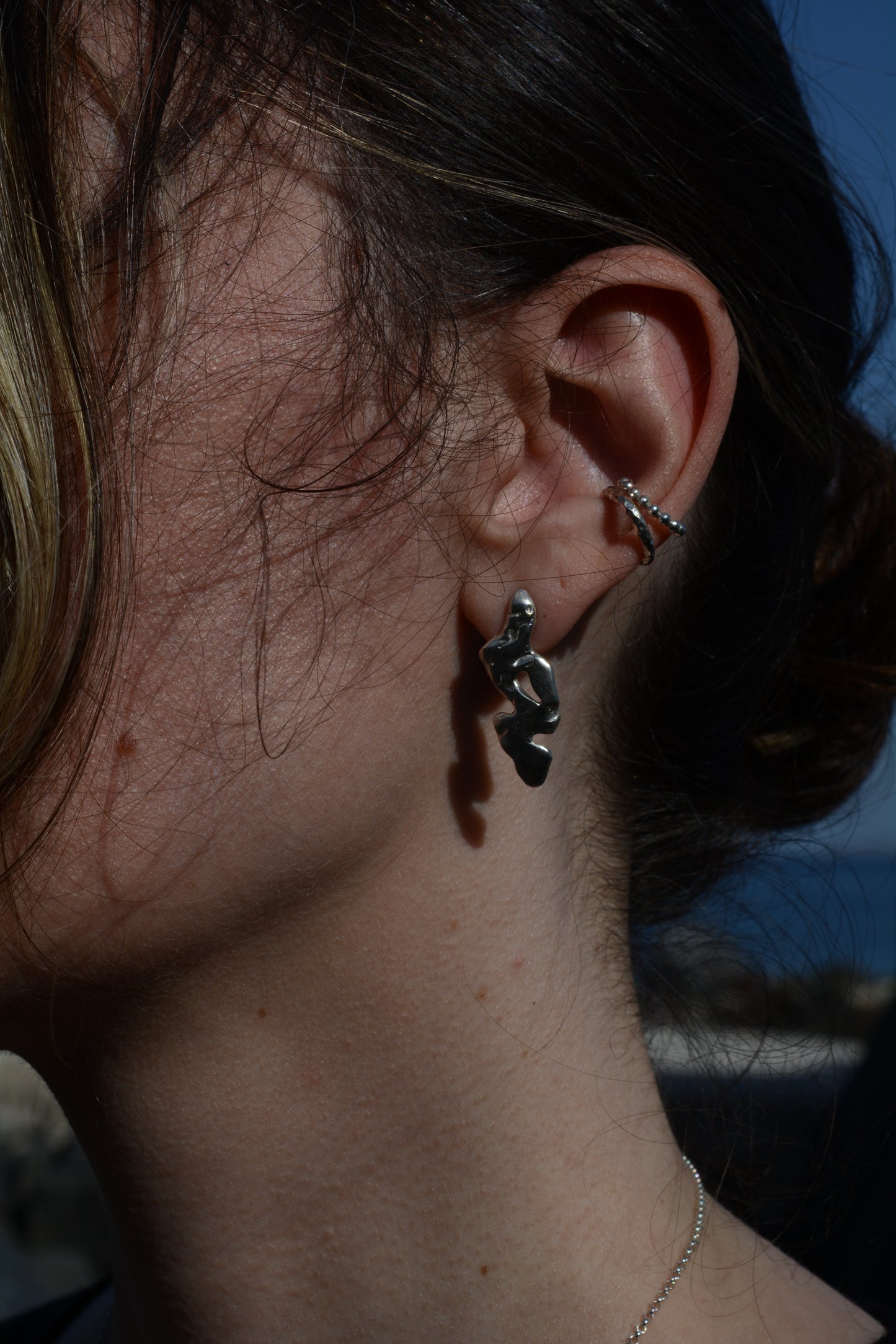Double Sculpt Ear Cuff
