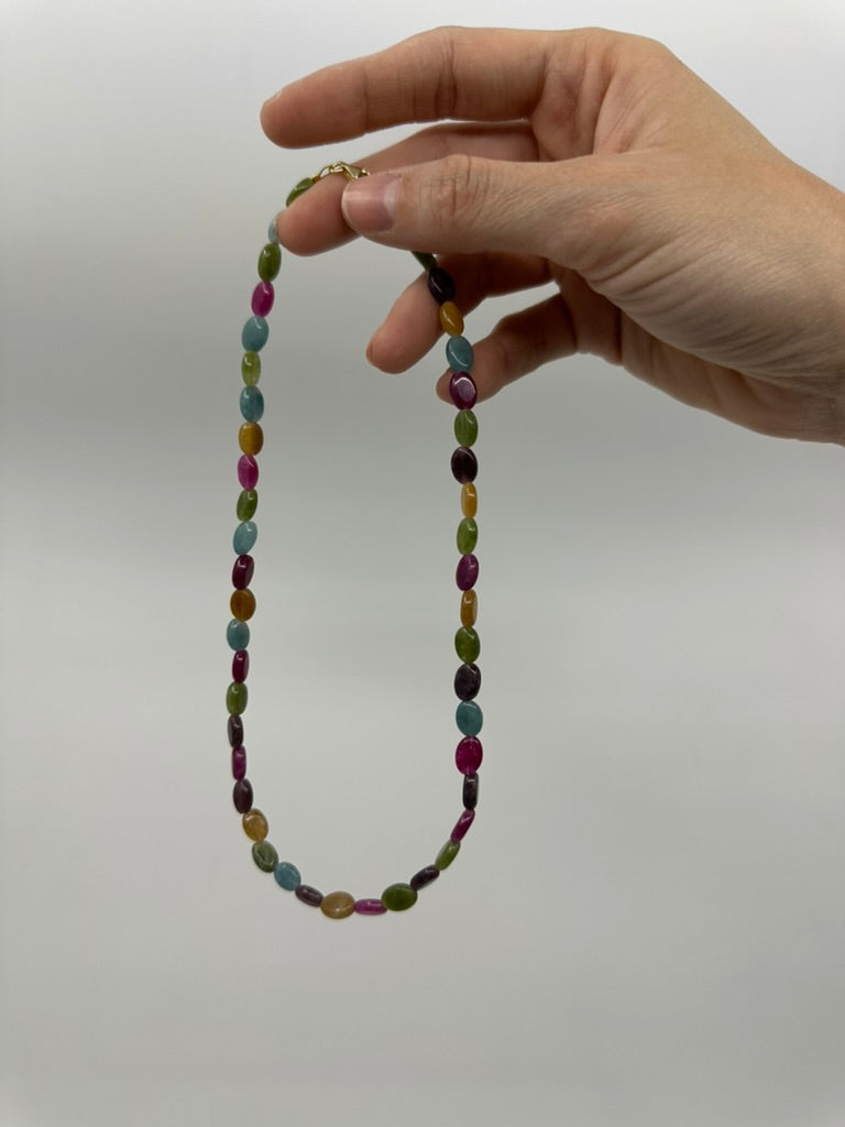 Happy Beaded Necklace