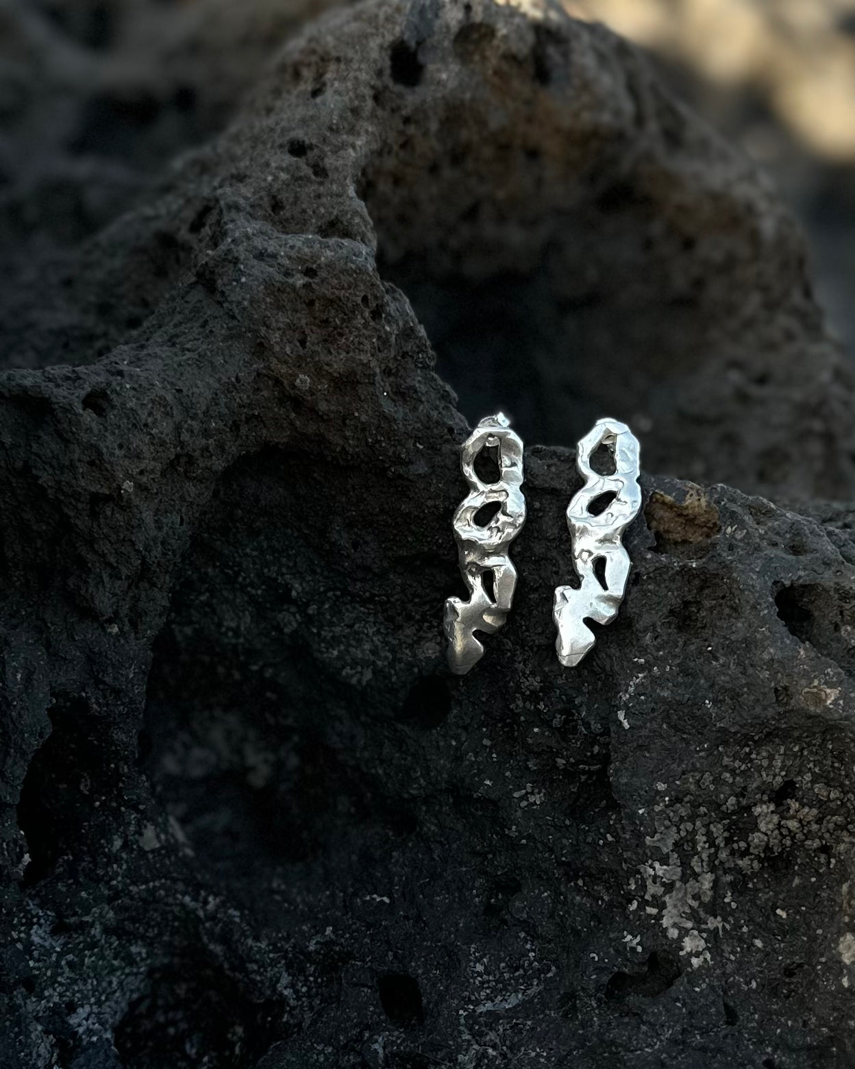 Lava Drop Earrings